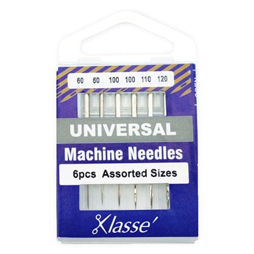 Klasse "Universal" Sewing Machine Needles - 6 Pack - Choose Your Size