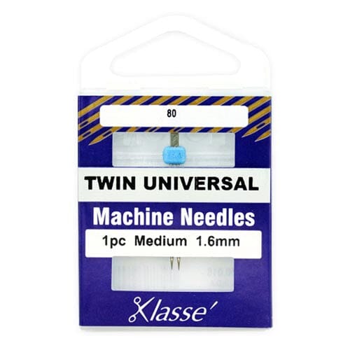 Klasse "Twin Universal" Sewing Machine Needles - Choose Your Size