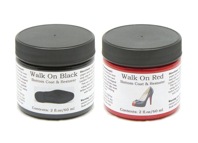 Angelus Walk On Shoe Bottom Restoration Finisher - Black or Red