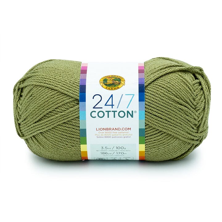Lion Brand 100g "24/7 Cotton" 10-Ply Cotton Yarn