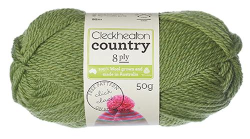 Cleckheaton 50g "Country" 8-Ply 100% Wool Yarn