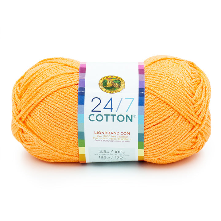 Lion Brand 100g "24/7 Cotton" 10-Ply Cotton Yarn