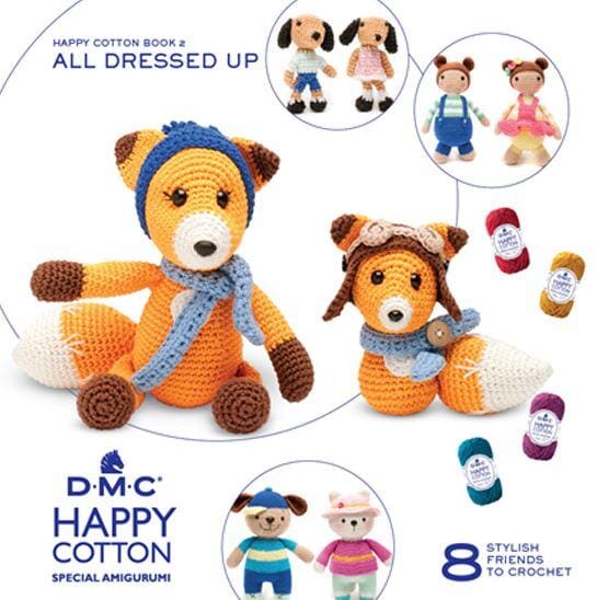 DMC "Happy Cotton" Amigurumi Crochet Pattern Books