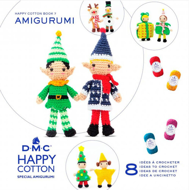 DMC "Happy Cotton" Amigurumi Crochet Pattern Books