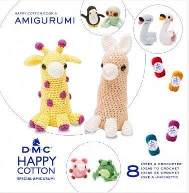 DMC "Happy Cotton" Amigurumi Crochet Pattern Books