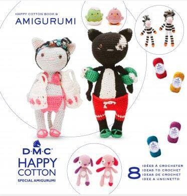 DMC "Happy Cotton" Amigurumi Crochet Pattern Books