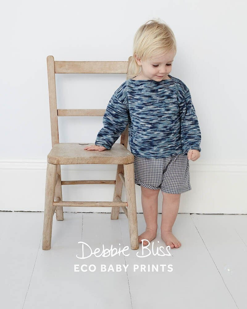 Debbie Bliss "Eco Baby Prints" 5-Ply Knitting Pattern Leaflet -