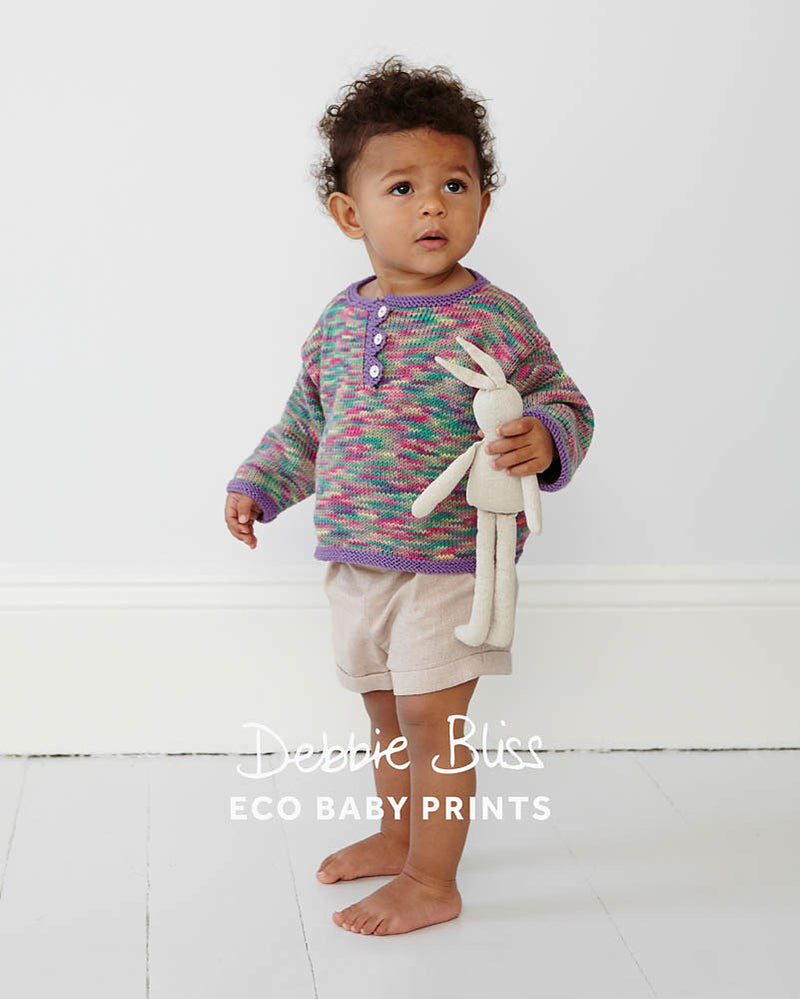Debbie Bliss "Eco Baby Prints" 5-Ply Knitting Pattern Leaflet -