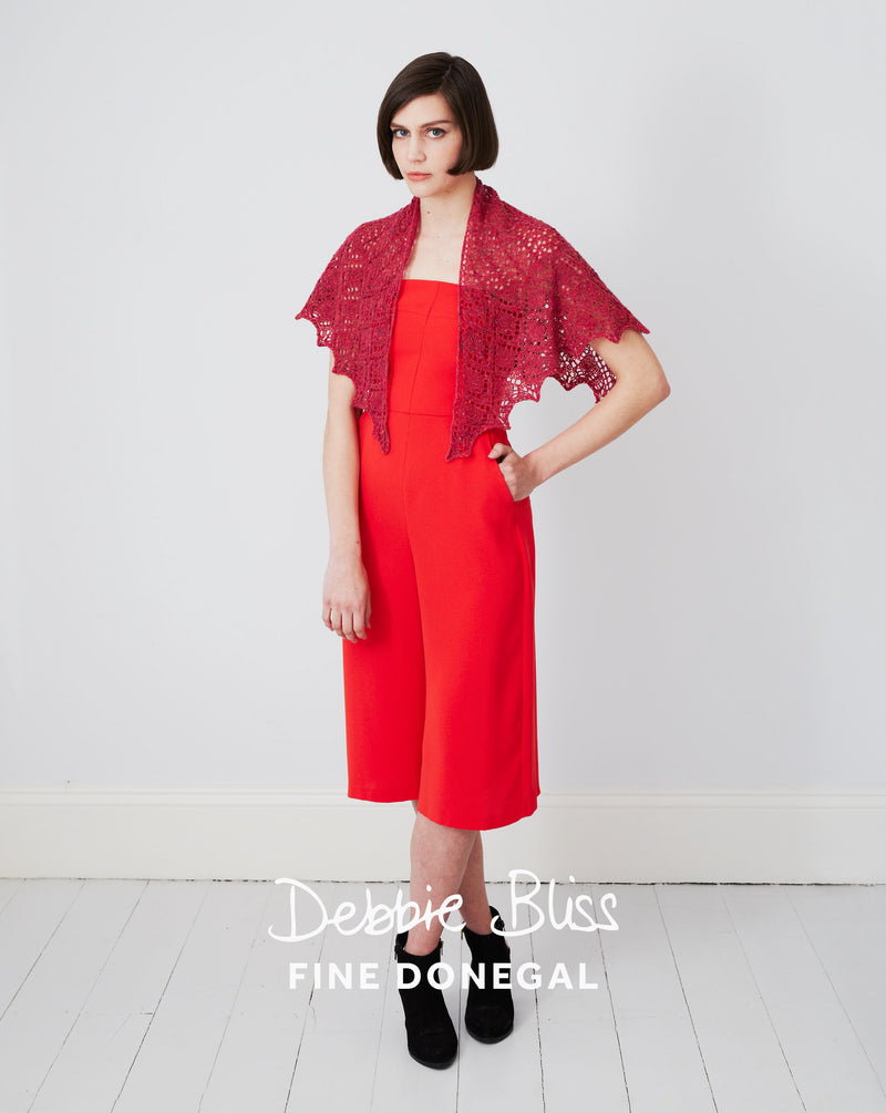 Debbie Bliss "Fine Donegal" 4-Ply Knitting Pattern Leaflet -
