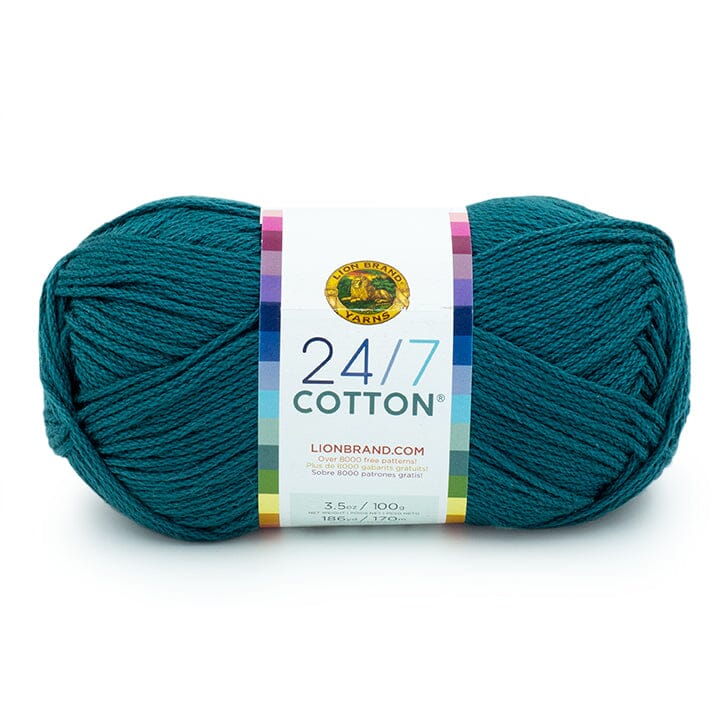 Lion Brand 100g "24/7 Cotton" 10-Ply Cotton Yarn