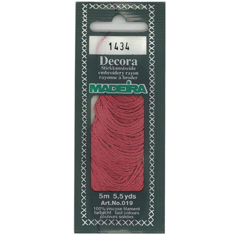 Madeira "Decora" Rayon Embroidery Thread - 5m Pack