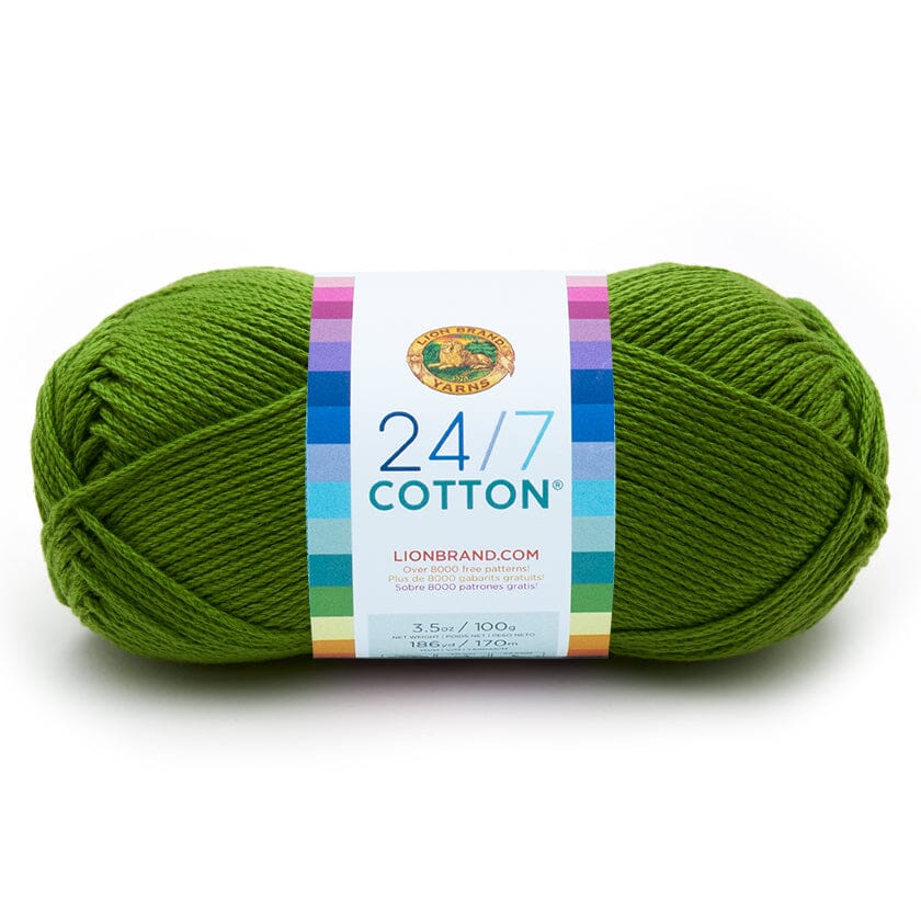 Lion Brand 100g "24/7 Cotton" 10-Ply Cotton Yarn