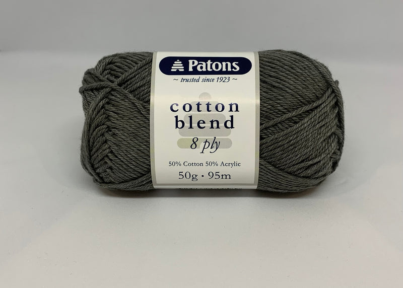 Patons 50g "Cotton Blend" 8-Ply Cotton & Acrylic Yarn