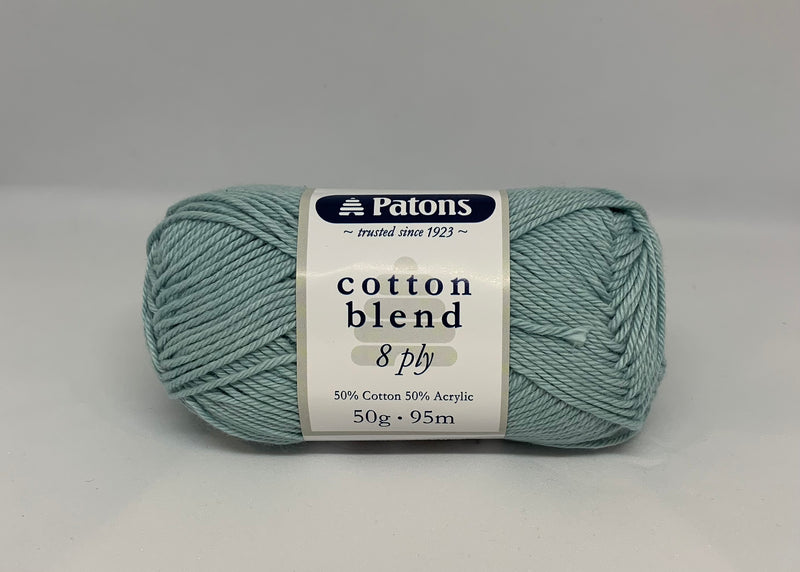 Patons 50g "Cotton Blend" 8-Ply Cotton & Acrylic Yarn