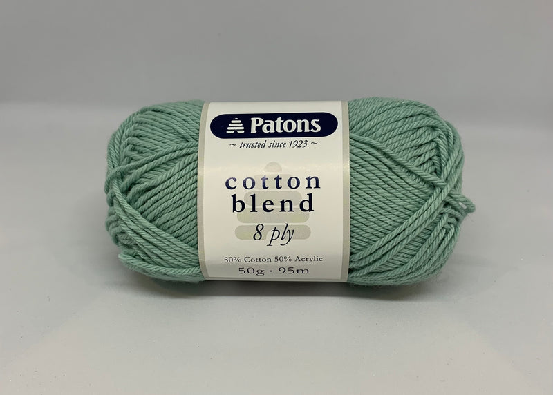 Patons 50g "Cotton Blend" 8-Ply Cotton & Acrylic Yarn