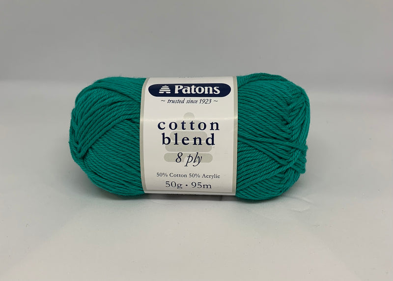 Patons 50g "Cotton Blend" 8-Ply Cotton & Acrylic Yarn