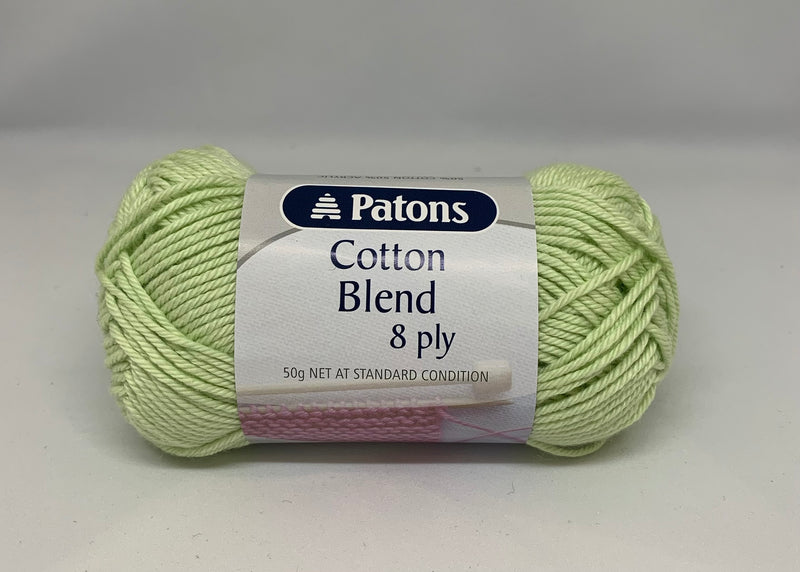Patons 50g "Cotton Blend" 8-Ply Cotton & Acrylic Yarn