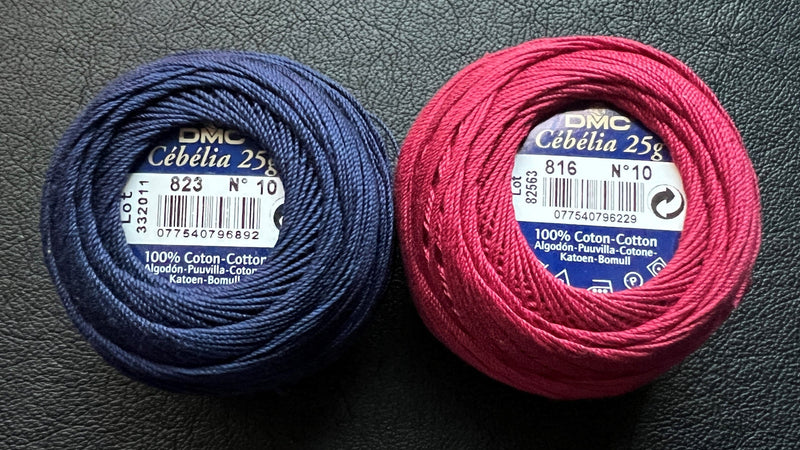 DMC 25g "Cebelia No. 10" Crochet Cotton Yarn