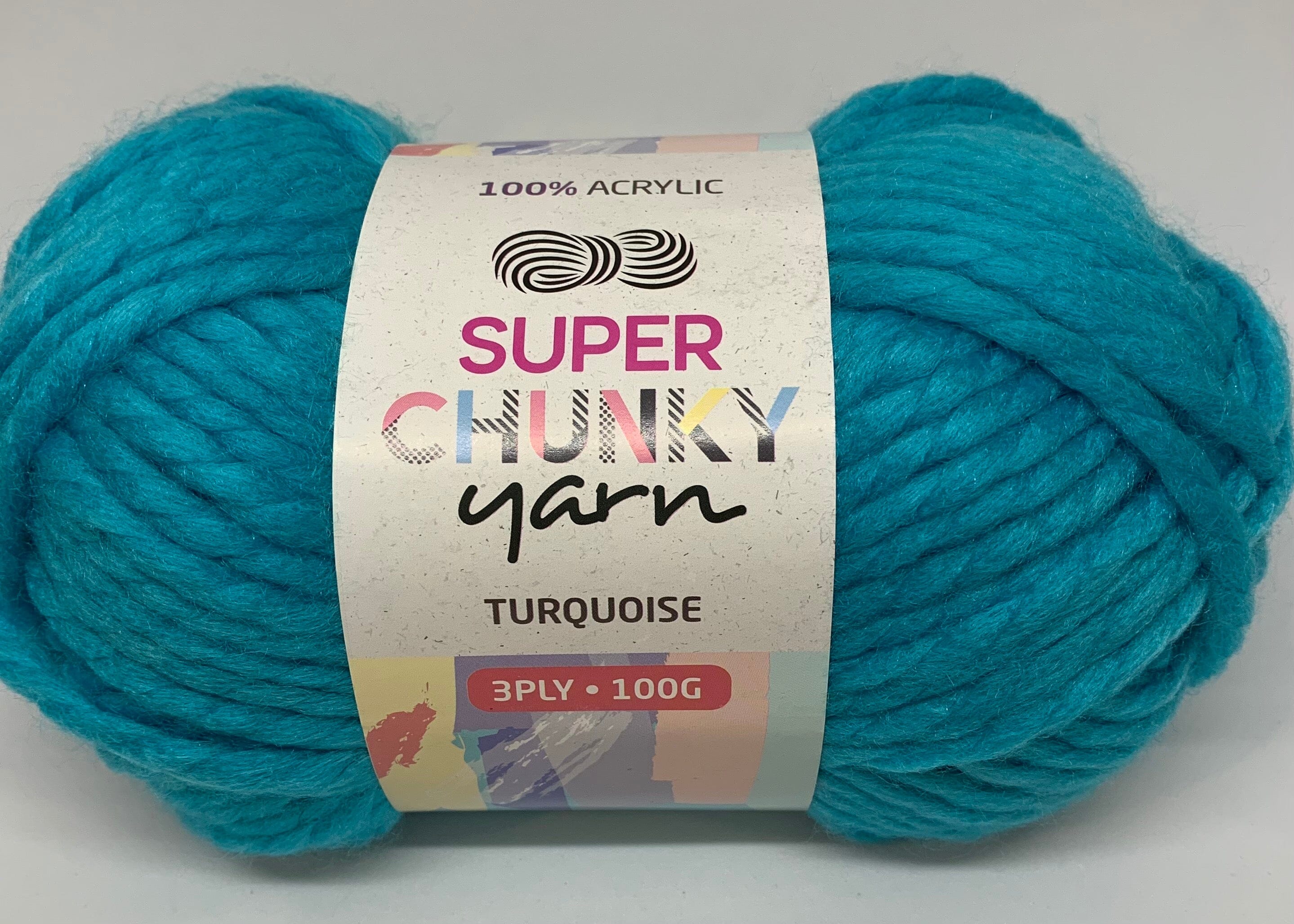Everyday 100g Acrylic Super Chunky Knitting Yarn - Choose Your Colour