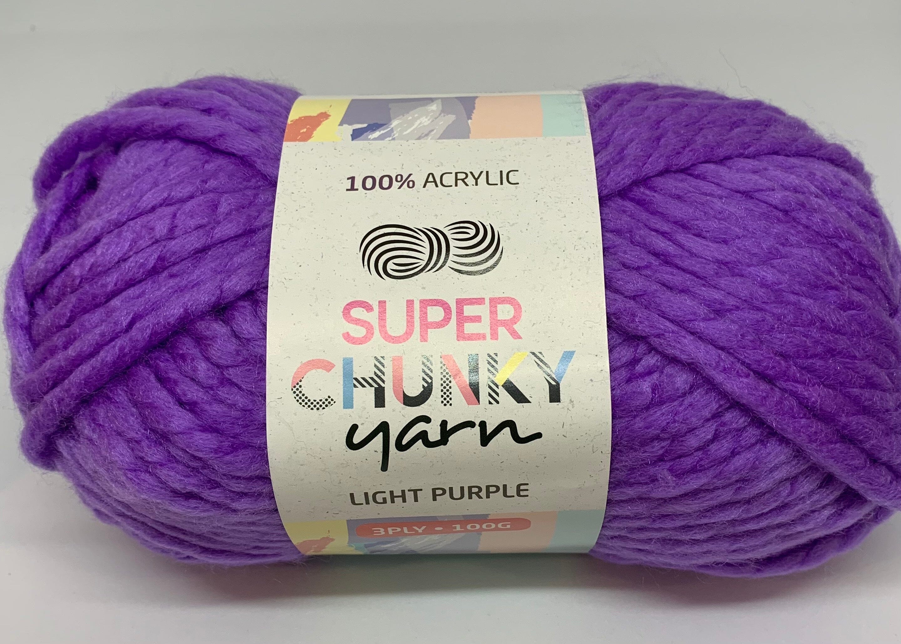 Everyday 100g Acrylic Super Chunky Knitting Yarn - Choose Your Colour