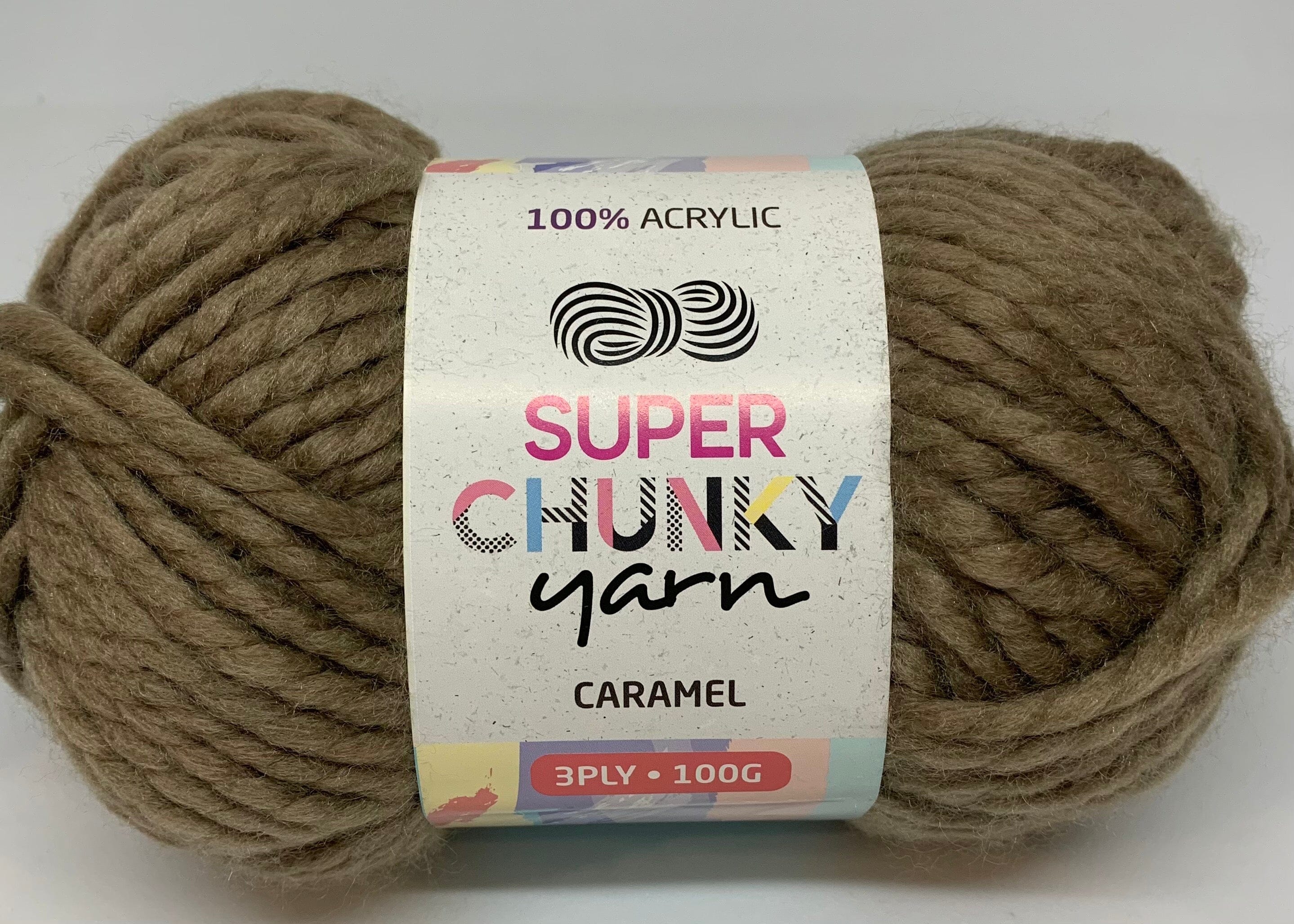Everyday 100g Acrylic Super Chunky Knitting Yarn - Choose Your Colour