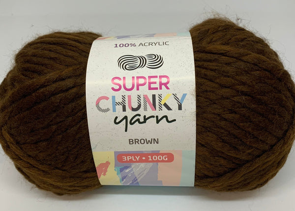 Everyday 100g Acrylic Super Chunky Knitting Yarn - Choose Your Colour