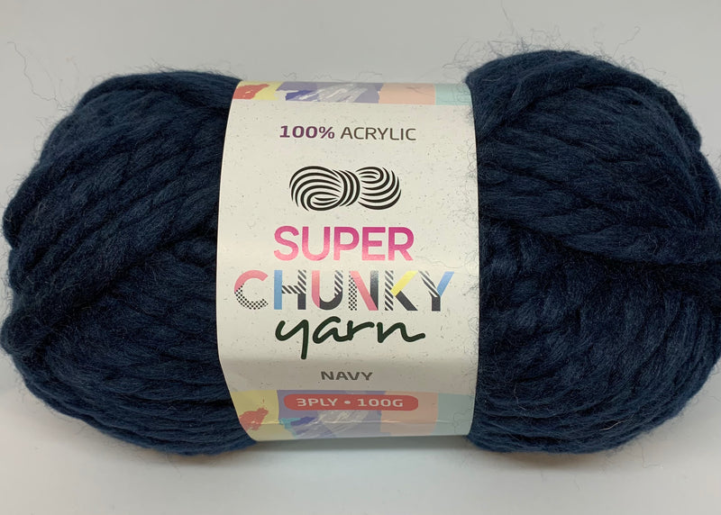 Everyday 100g Acrylic Super Chunky Knitting Yarn - Choose Your Colour
