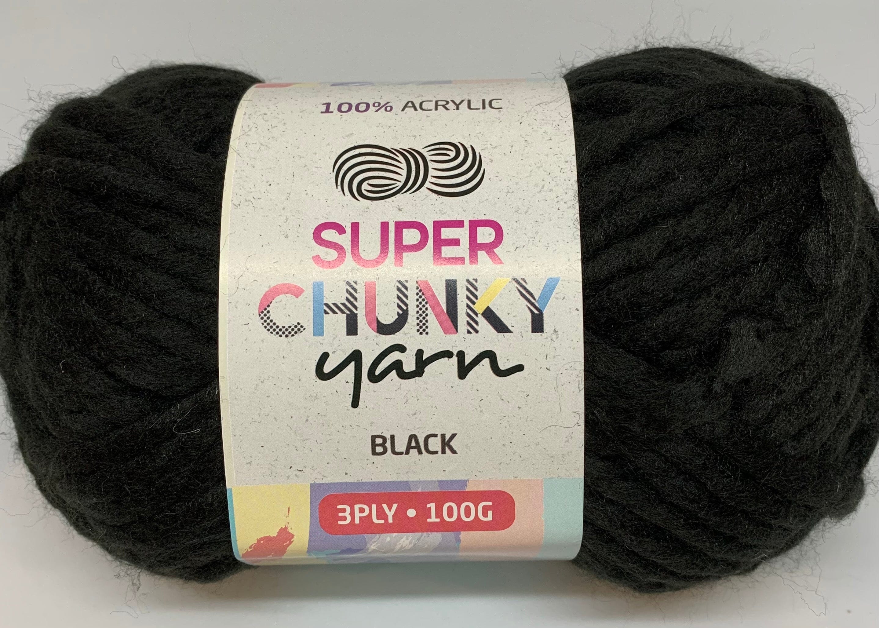 Everyday 100g Acrylic Super Chunky Knitting Yarn - Choose Your Colour