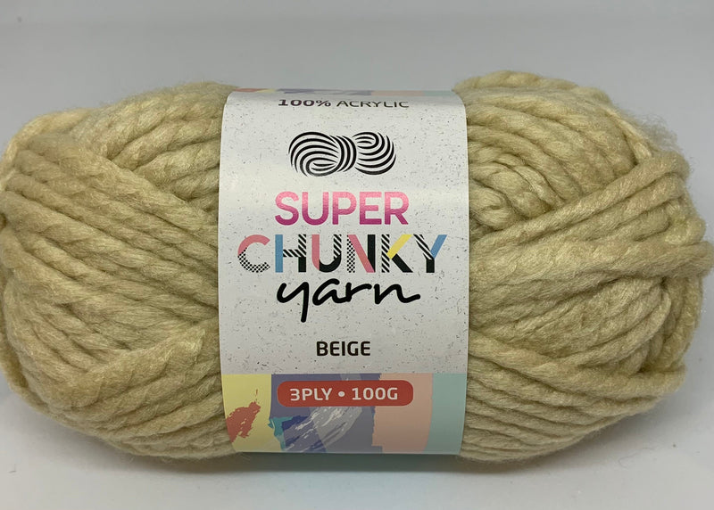 Everyday 100g Acrylic Super Chunky Knitting Yarn - Choose Your Colour