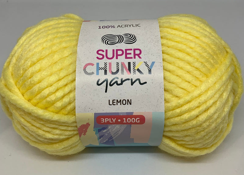 Everyday 100g Acrylic Super Chunky Knitting Yarn - Choose Your Colour