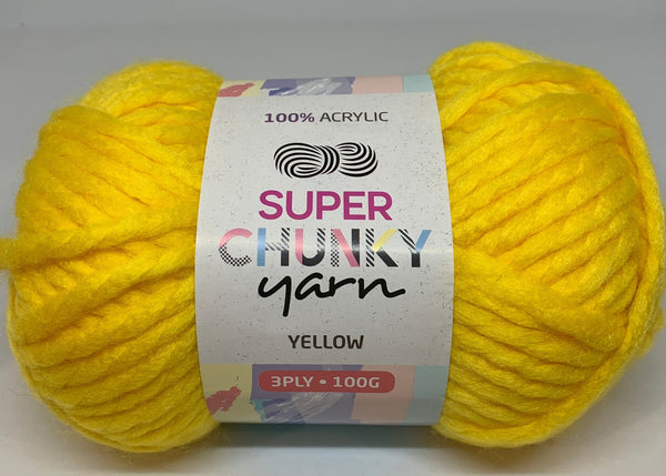 Everyday 100g Acrylic Super Chunky Knitting Yarn - Choose Your Colour