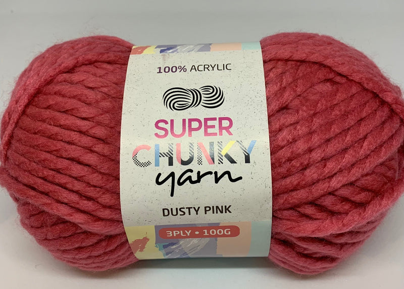 Everyday 100g Acrylic Super Chunky Knitting Yarn - Choose Your Colour