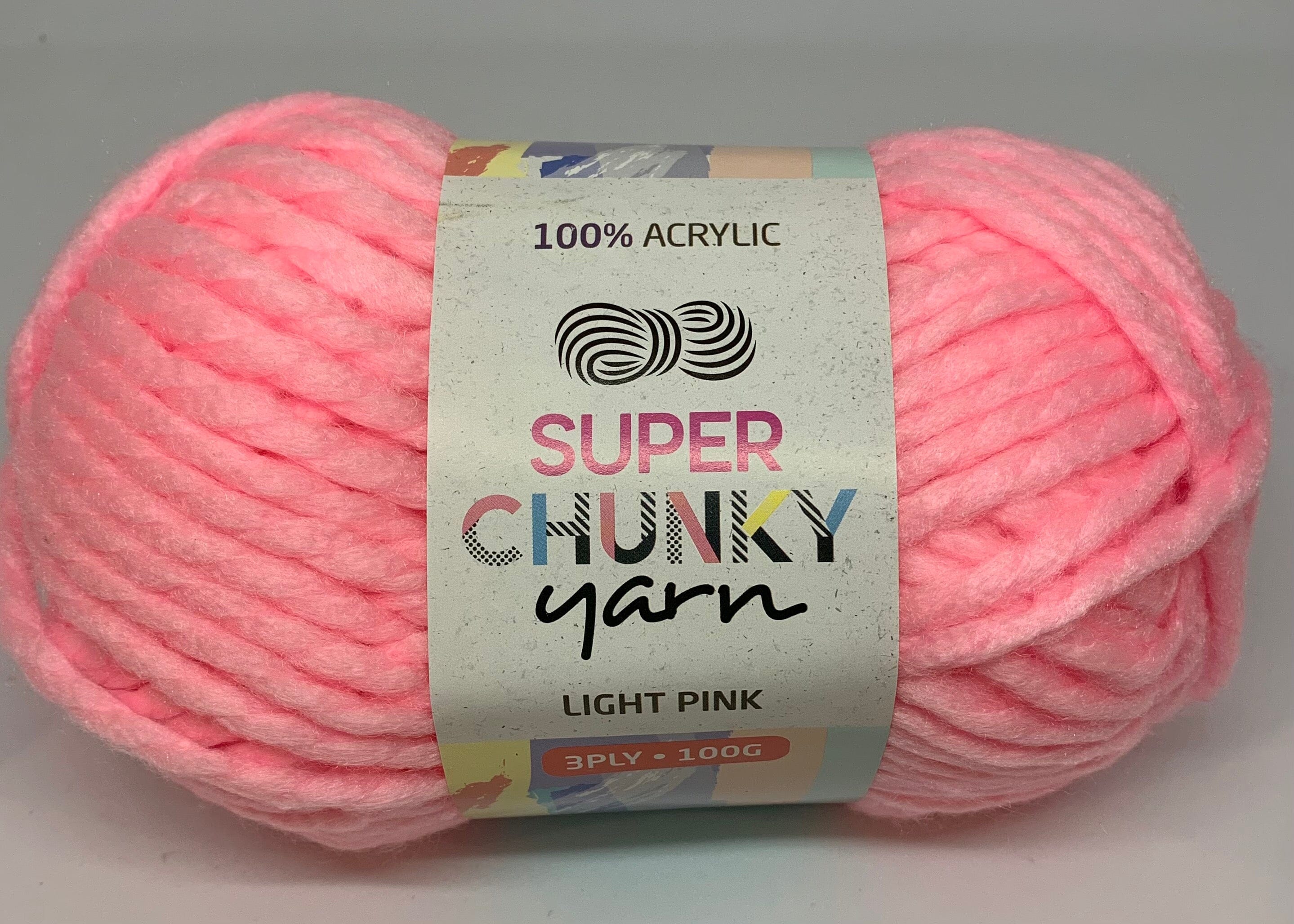 Everyday 100g Acrylic Super Chunky Knitting Yarn - Choose Your Colour