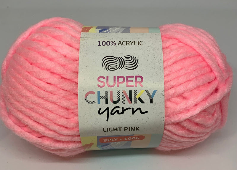 Everyday 100g Acrylic Super Chunky Knitting Yarn - Choose Your Colour