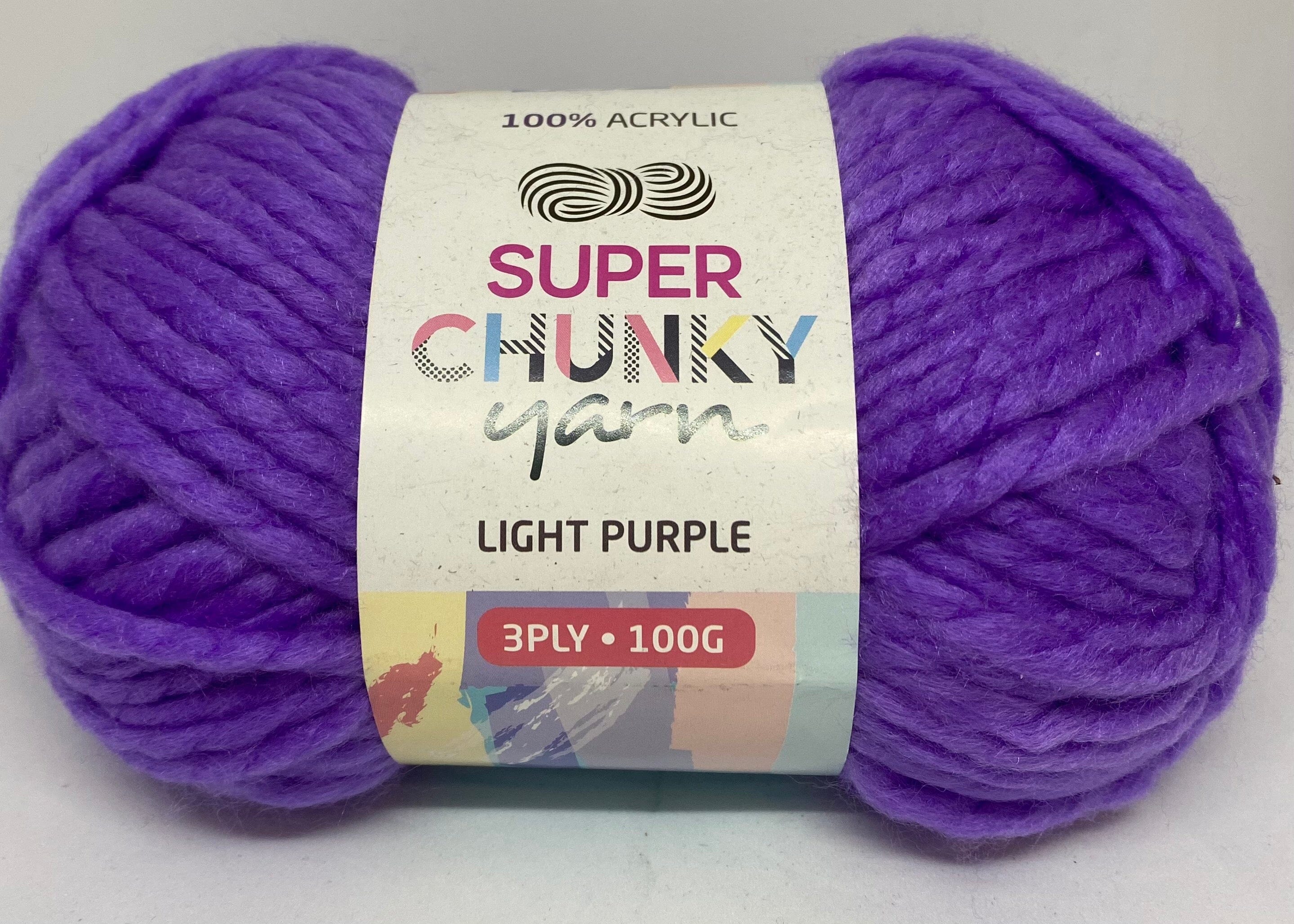 Everyday 100g Acrylic Super Chunky Knitting Yarn - Choose Your Colour