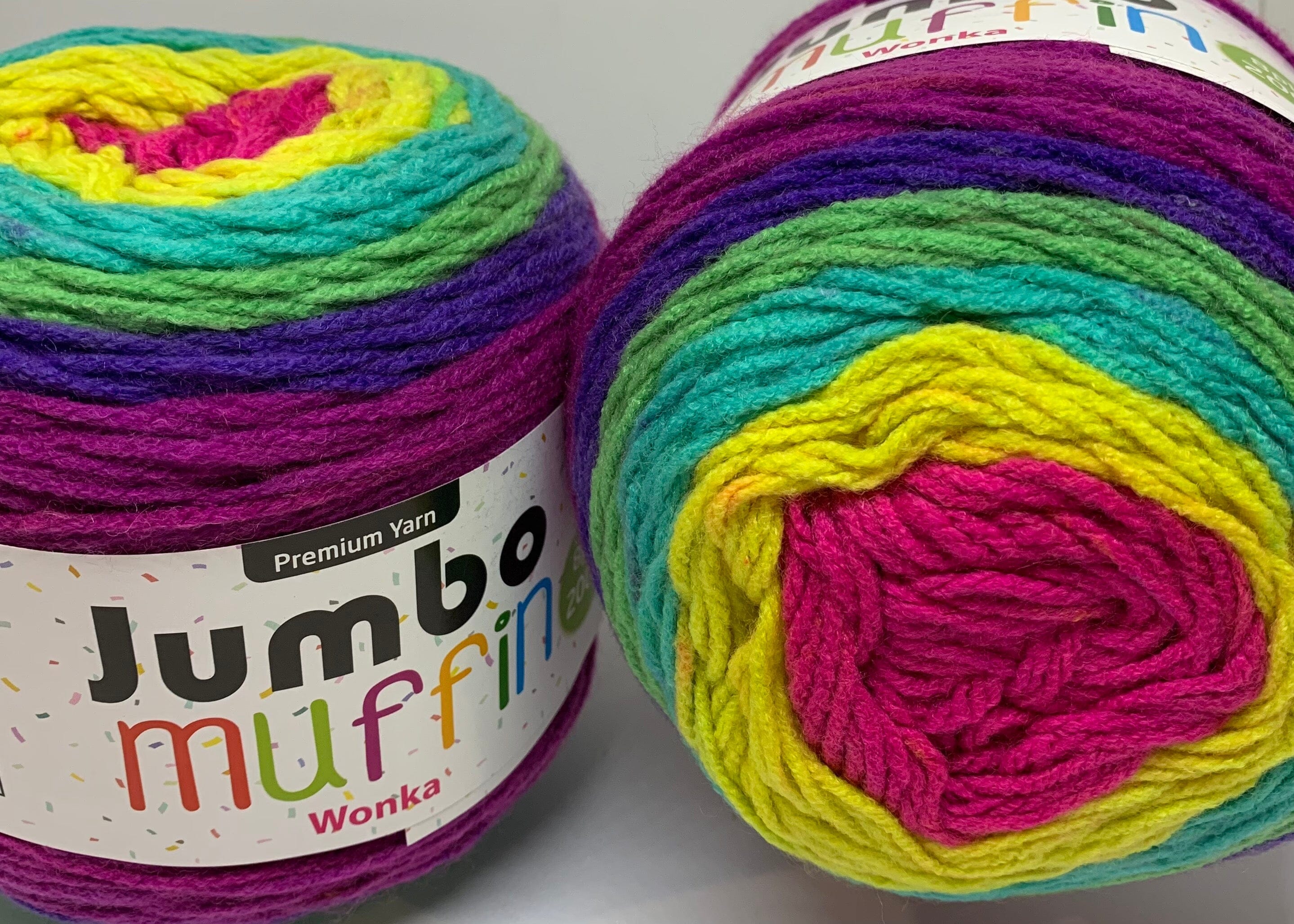 Everyday 200g "Jumbo Muffin" 8-Ply Acrylic Knitting Yarn - Choose Your Colour