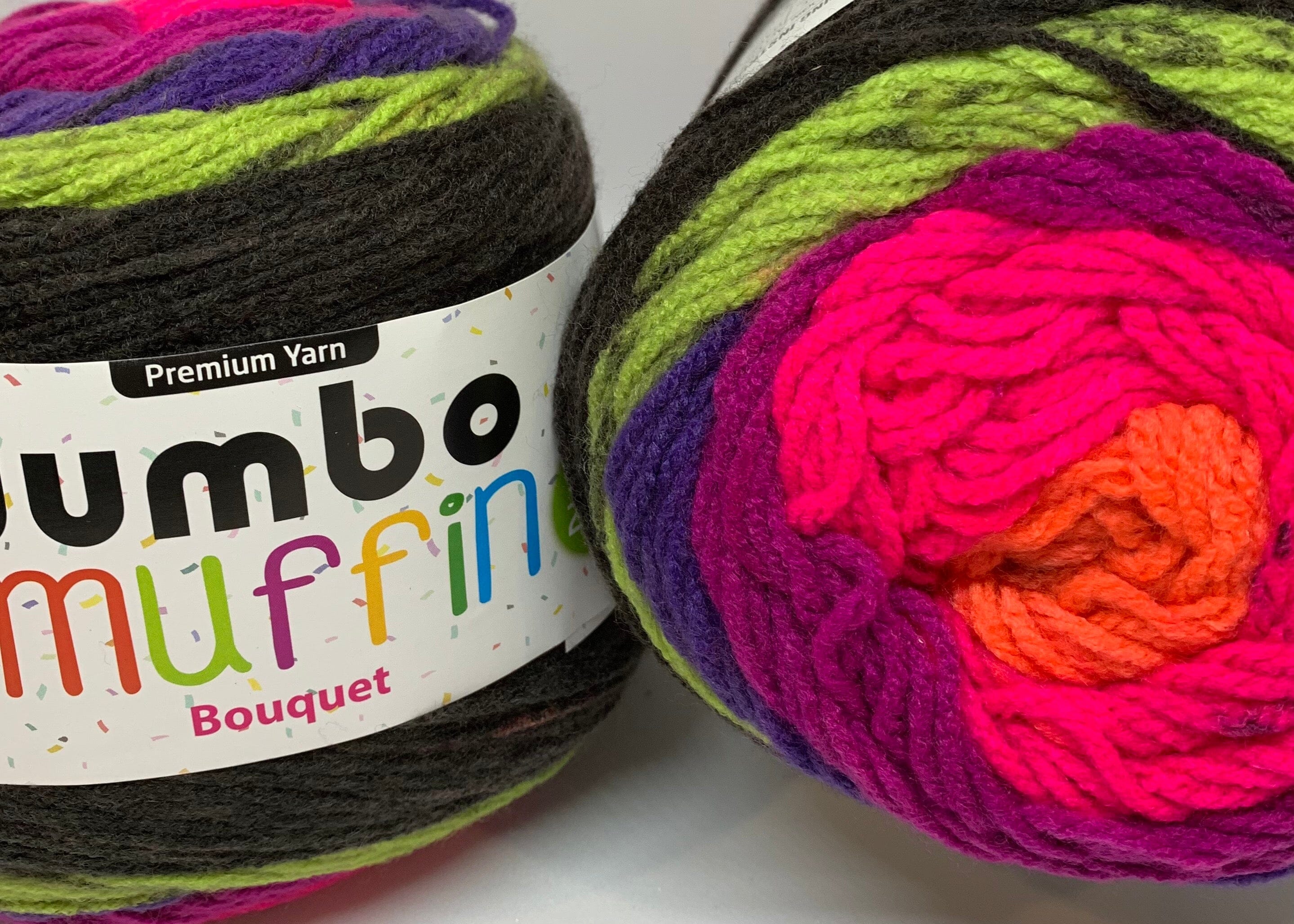 Everyday 200g "Jumbo Muffin" 8-Ply Acrylic Knitting Yarn - Choose Your Colour
