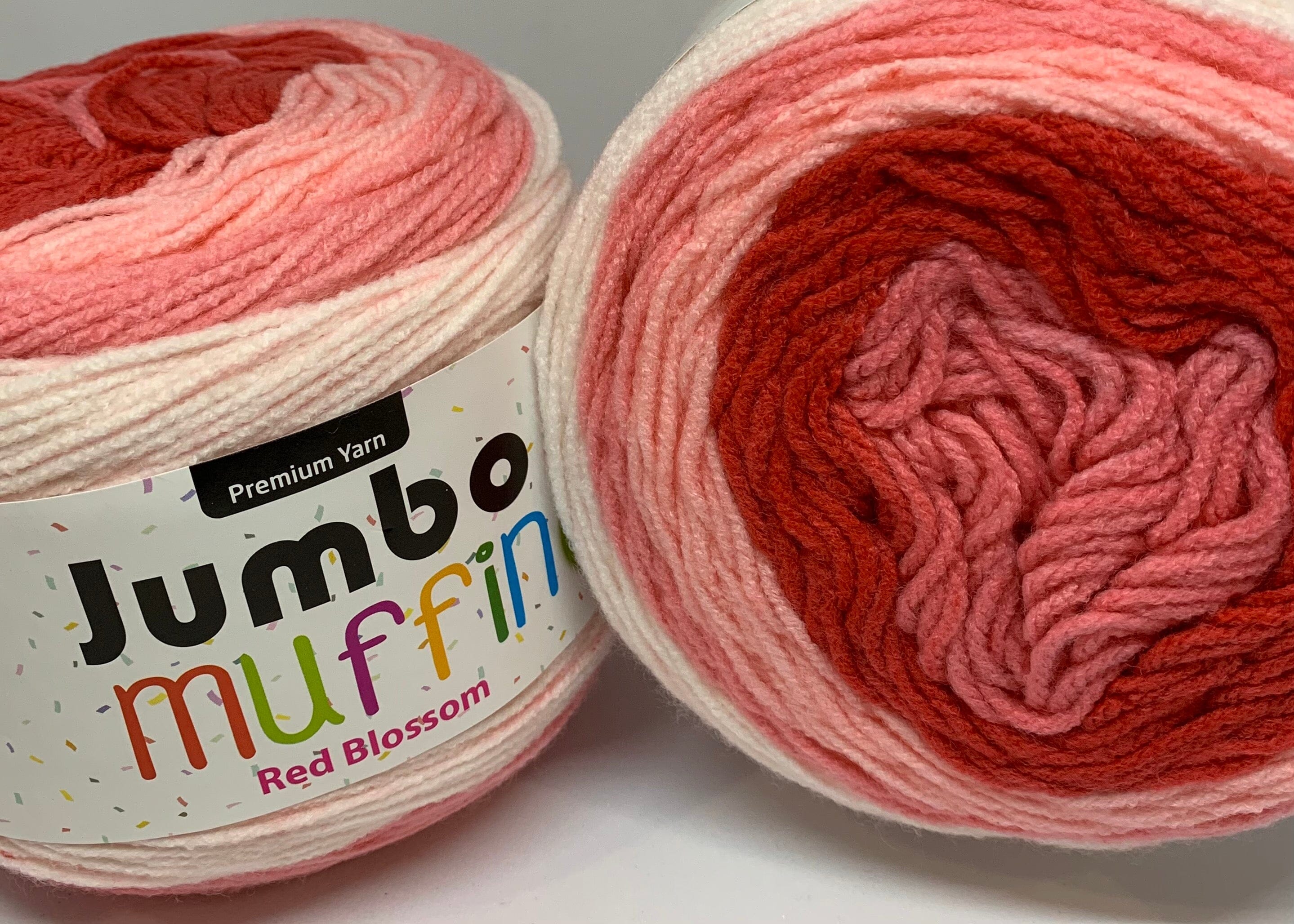 Everyday 200g "Jumbo Muffin" 8-Ply Acrylic Knitting Yarn - Choose Your Colour