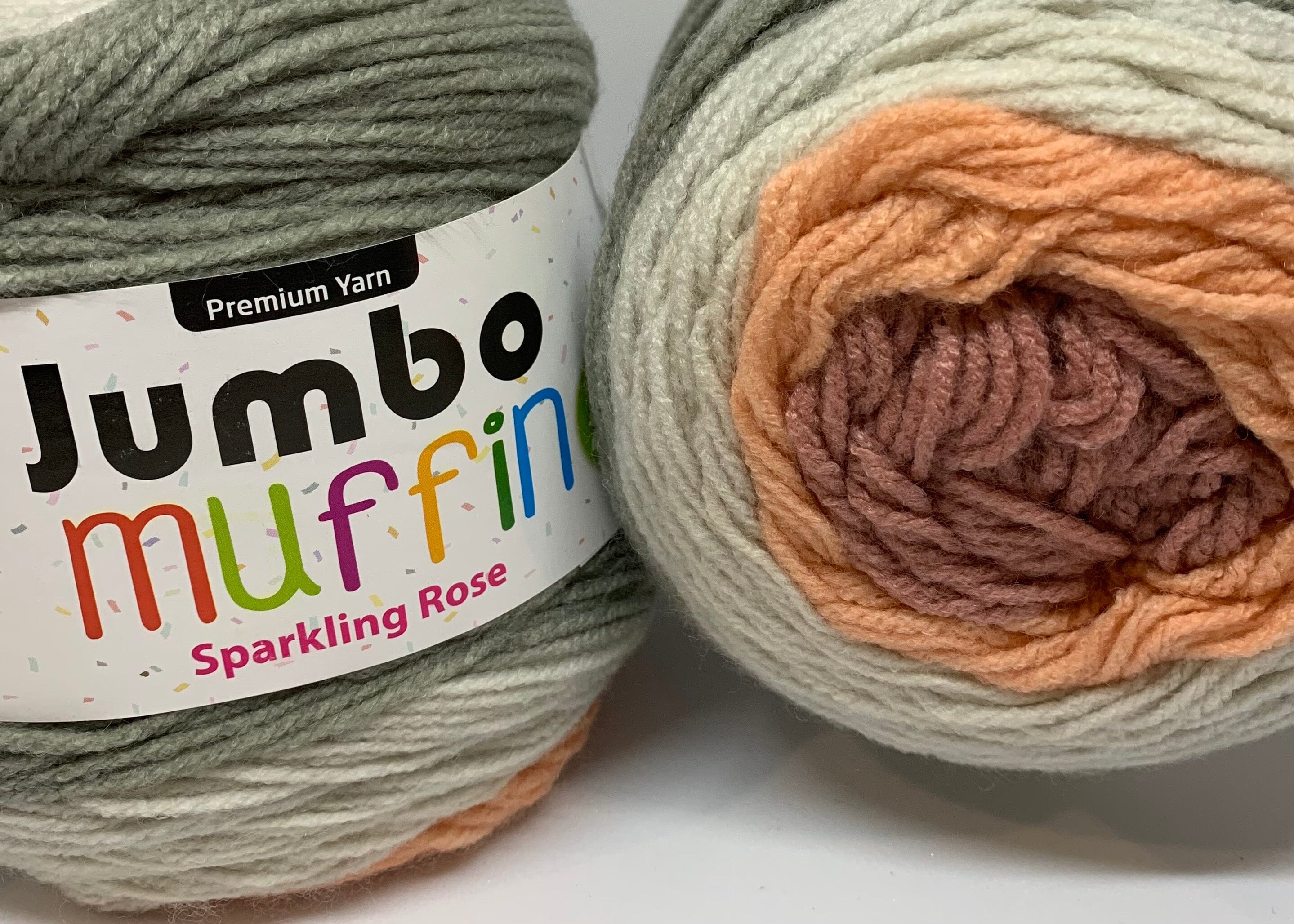 Everyday 200g "Jumbo Muffin" 8-Ply Acrylic Knitting Yarn - Choose Your Colour