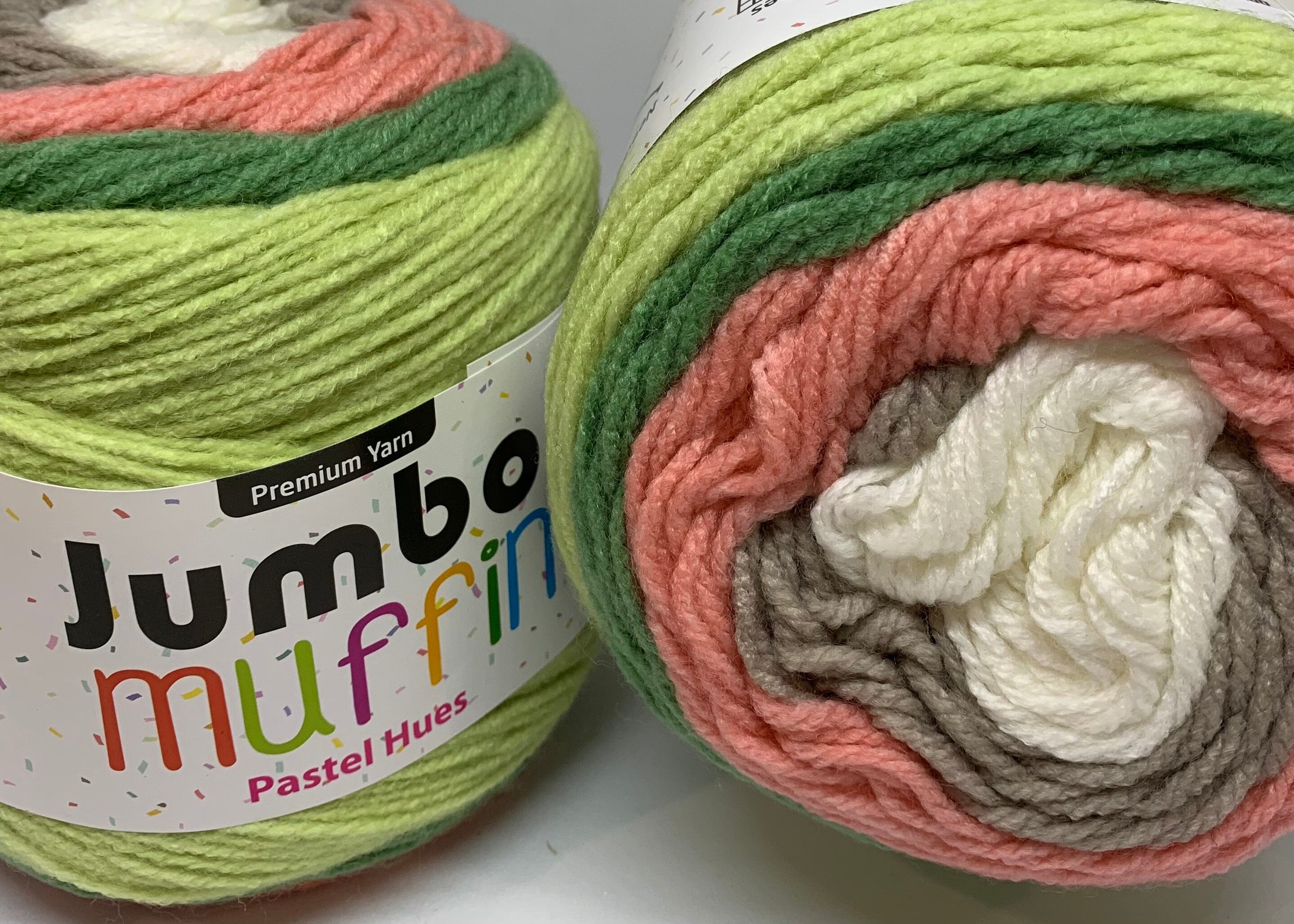 Everyday 200g "Jumbo Muffin" 8-Ply Acrylic Knitting Yarn - Choose Your Colour