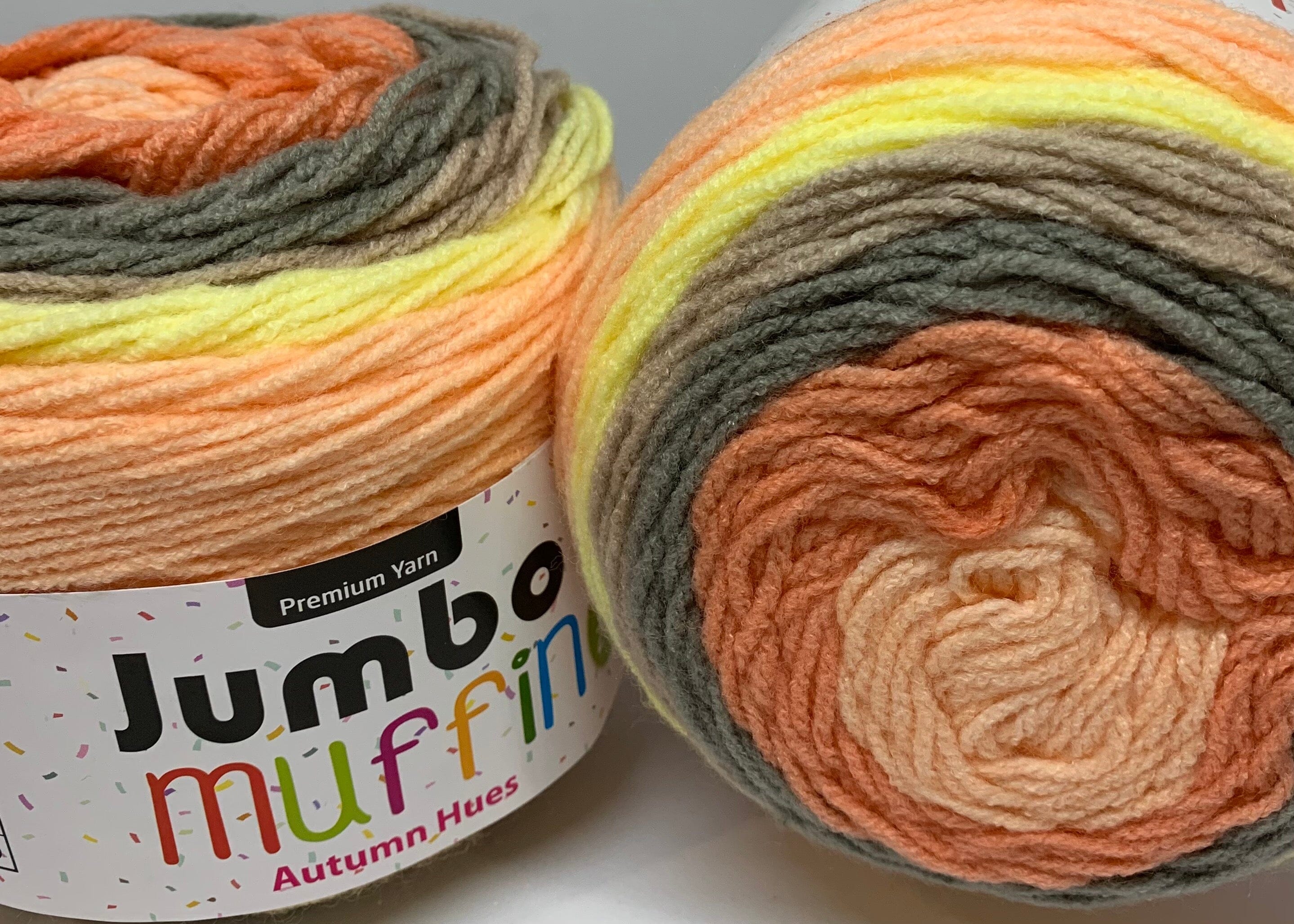 Everyday 200g "Jumbo Muffin" 8-Ply Acrylic Knitting Yarn - Choose Your Colour