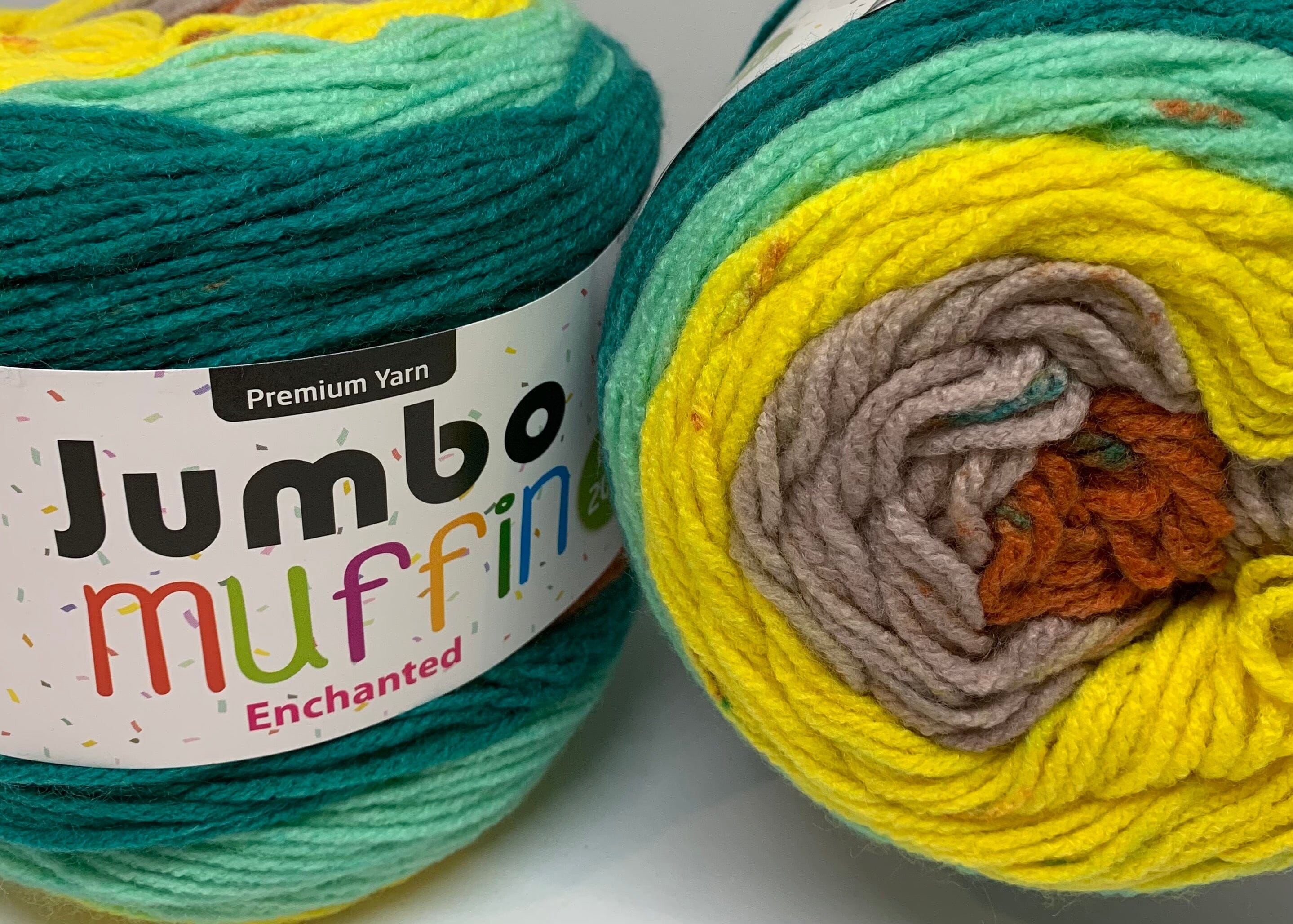 Everyday 200g "Jumbo Muffin" 8-Ply Acrylic Knitting Yarn - Choose Your Colour