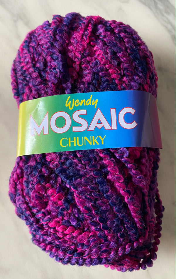 Wendy 100g "Mosaic Chunky" Bulky 12 Ply Yarn