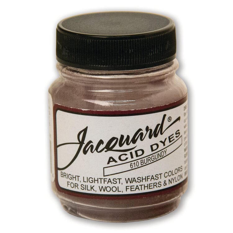 Jacquard "Acid Dye" 14.2g Fabric & Yarn Dye - Choose From 40 Colours