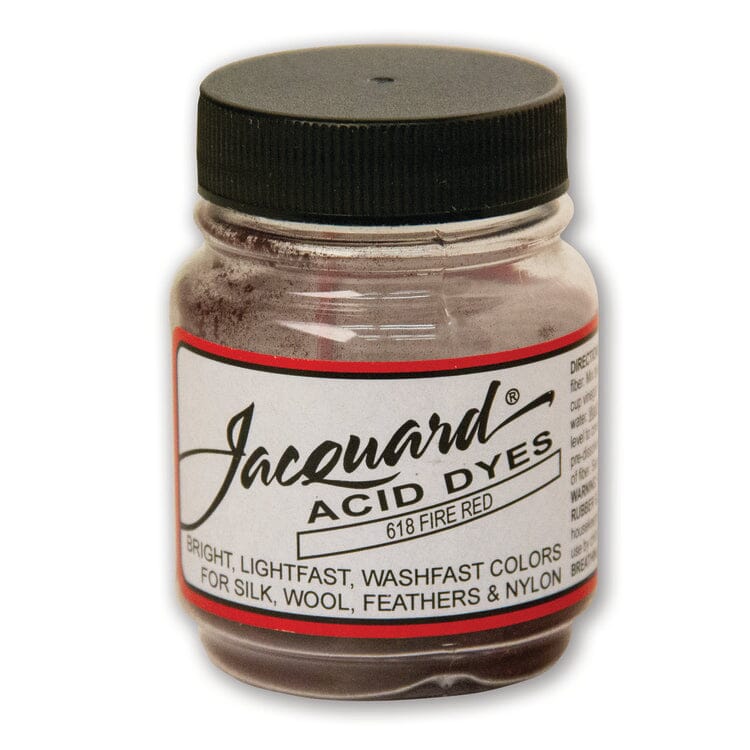 Jacquard "Acid Dye" 14.2g Fabric & Yarn Dye - Choose From 40 Colours