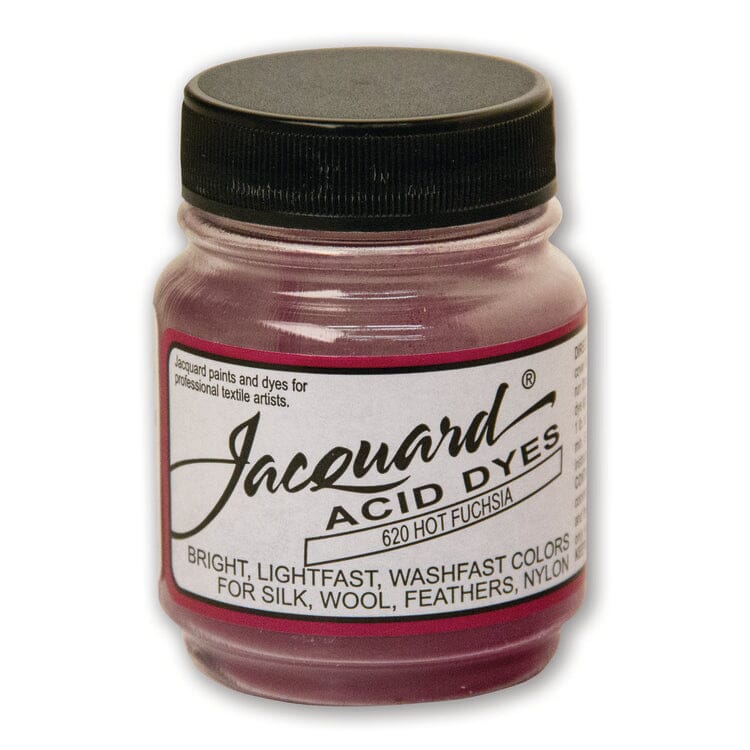 Jacquard "Acid Dye" 14.2g Fabric & Yarn Dye - Choose From 40 Colours