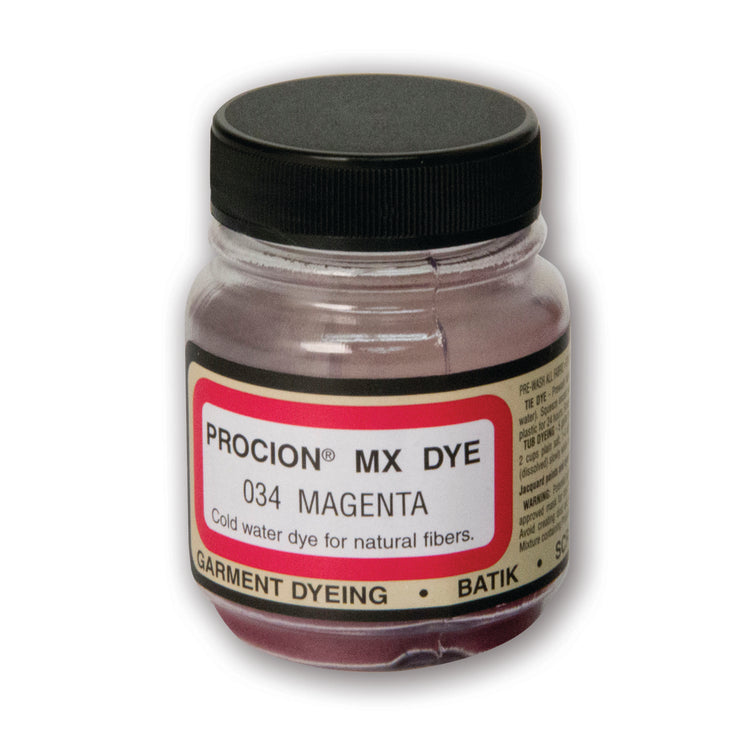 Jacquard "Procion MX" 18.7g Fabric Dye - Choose From 43 Colours