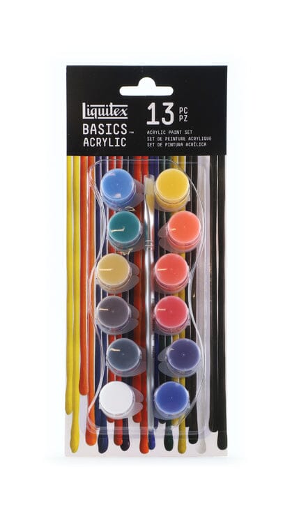 Liquitex Basics Acrylic Paint - 13pc Starter Set