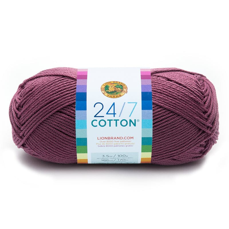 Lion Brand 100g "24/7 Cotton" 10-Ply Cotton Yarn