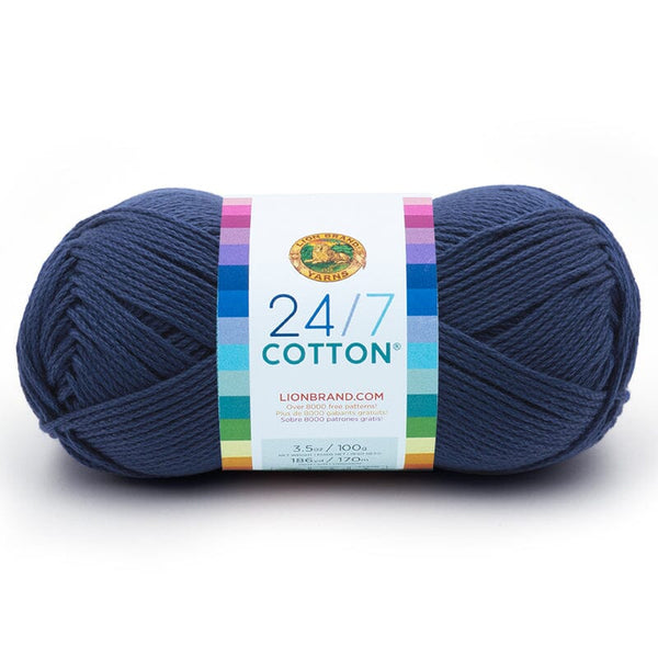 Lion Brand 100g "24/7 Cotton" 10-Ply Cotton Yarn